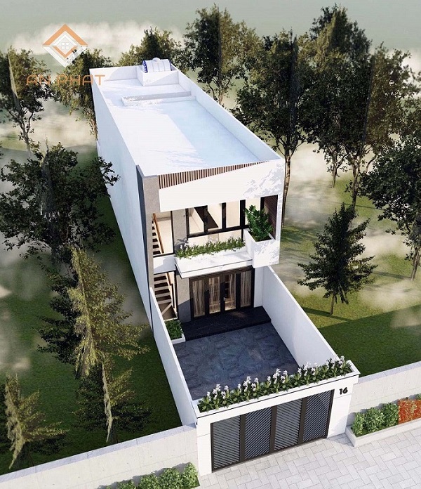 nhà phố 2 tầng 5x17m