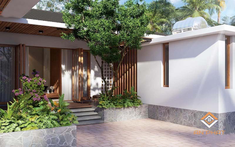 nhà mái nhật 1 tầng