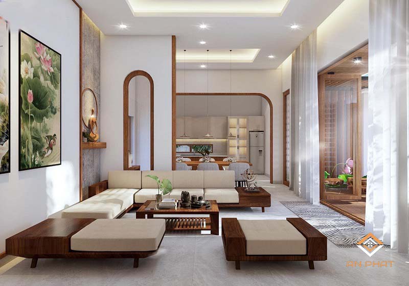 nhà mái nhật 1 tầng