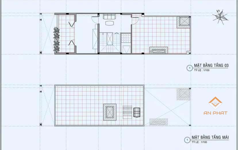 mẫu nhà phố 3 tầng 4 phòng ngủ