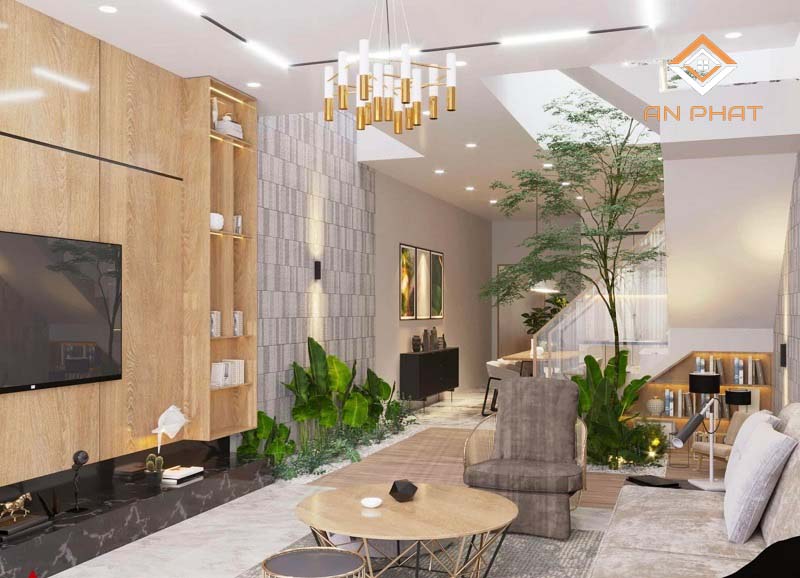 nội thất nhà phố 3 tầng