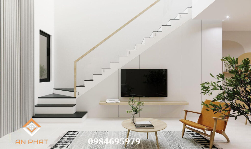 phối cảnh nội thất nhà phố 2 tầng np12